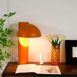 Lampe de table minimaliste de style nordique, contrôle par interrupteur E27 Led, design simple pour la décoration de la chambre à coucher et du salon - Product Image 5