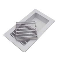 Diffuseur pour climatisation central, accessoire de voiture en plastique ABS avec levier de ventilation