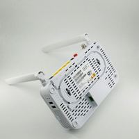Modem ONU ONT F668V XPON 4GE+1POTS+2USB+CATV+WiFi double bande 5dBi 9 lumières Plastique blanc Garantie 1 an