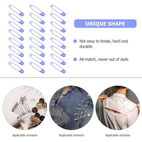 Épingles de sûreté en fer plaqué argent CYG OEM 28 mm, résistantes à la rouille, clips de fixation pour robe, fixation temporaire et couture
