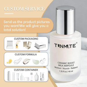 ODM OEM superventas leche cerámica 40ml versión coreana CUIDADO DE LA PIEL hidratante brillo cosmético suero - Product Image 1