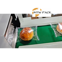 MTWPACK Automatische Voedsel Croissant Fruit Groente Chips Biscuit Horizontale Verpakkingsmachine