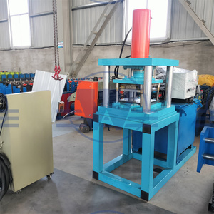 Aluminum Copper Galvanized Steel Metal Valley Eave Drip Edge Roll Forming Machine Strip Drain Filter Roll Former - Product Image 5