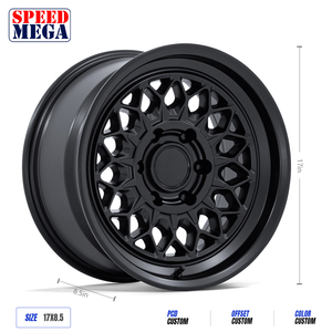 Jantes de camion en alliage d'aluminium forgé poli sur mesure haute résistance, pour camions lourds, 15-22 pouces, 25 mm ET, concaves, forgées - Product Image 1