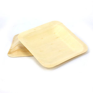 แผ่นไม้ไผ่ทรงสี่เหลี่ยมจัตุรัสแบบย่อยสลายได้เป็นมิตรต่อสิ่งแวดล้อม - Product Image 1