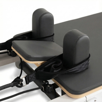 Mesin Pilates Reformer Aluminium Tahan Lama dengan Logo Kustom, Harga Pabrik OEM Coral 2026, untuk Studio & Gym Komersial, Latihan Pilates