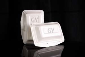Cajas de Espuma para Alimentos, Contenedores para Comida para Llevar de Restaurantes, Empaque para Comida Rápida, Caja de Tres Compartimentos, Caja Rectangular, Caja para Desayuno - Product Image 3
