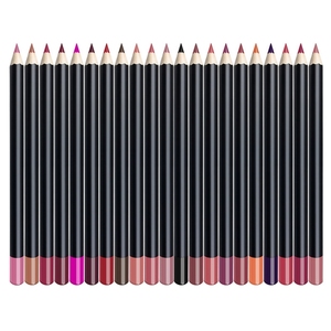 Crayon à Lèvres en Bois Multifonctionnel, Longue Durée, Imperméable, Lisse, Eyeliner, pour Sourcils, Soins Personnels, 25 Couleurs - Product Image 1