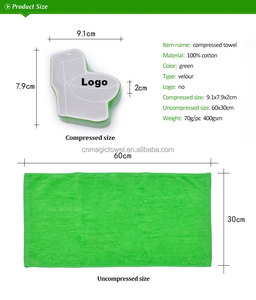 Ma Thuật Mini Du Lịch Quà Tặng Khuyến Mãi Thiết Yếu Tùy Chỉnh Logo In Hình Dạng Chai Nhỏ Towel100 % Cotton Nén Khăn - Product Image 6