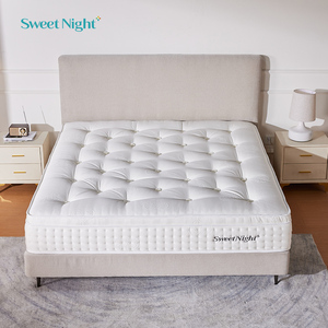 Матрас Sweetnight с индивидуальной настройкой, гибридный, с независимыми пружинами, ортопедический, 180x200, с натуральным латексом, для виллы или квартиры - Product Image 2