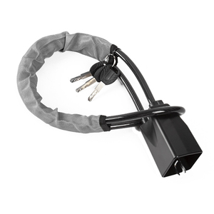 XMM-517 phổ chống trộm xe tay lái khóa chất lượng cao 3 phím thép dây an toàn khóa xe chống trộm - Product Image 2