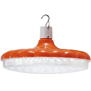Orange <b>Plastic</b> LED Light with USB Charging DC 5-6V SMD 5730 Light Source Dimmable High CRI 85 Camping Use IP20 Rated - Product Image 1