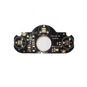 Carte de circuit imprimé FR4 noire à 2-4 couches de haute précision personnalisée pour appareils photo et d'imagerie - Carte de contrôle pour objectif, <span class=keywords><strong>flash</strong></span> et anneau lumineux - Product Image 3