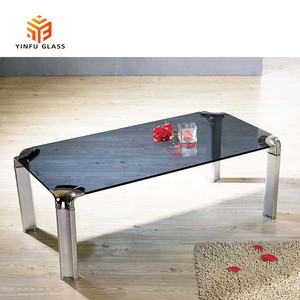 Venda por atacado 3mm -12mm transparente flutuador painel de vidro tabela superior <span class=keywords><strong>tv</strong></span> suporte de vidro temperado - Product Image 2