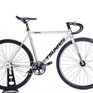 Bicicleta de Piñón Fijo de Aluminio 700c - Bicicleta Urbana para Desplazamientos, Bicicleta Cruiser Ligera de Una Sola Velocidad - Product Image 4