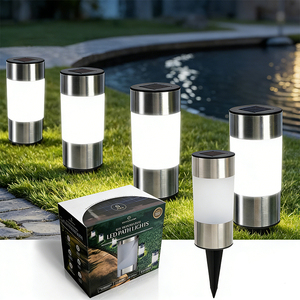 Mini Solar Ground <b>Plug</b> IP65 Waterproof LED <b>Light</b> Super Bright Lawn Lamp Outdoor Landscape Decor Garden Yard Pathway - Product Image 1