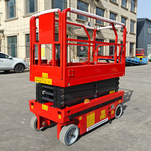 6m 8m 10m 12m 14m 20m Elektrisch bewegliche Scheren heber Hydraulische mobile elektrische Scheren bühne für Luft arbeiten - Product Image 3