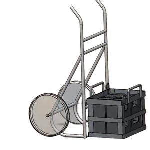 OIML-Zertifiziertes 200kg Kalibriergewicht aus Reinem Stahl M1/M2 Klasse Stapelbar für Industriekran Gabelstapler Waagenkalibrierung - Product Image 3