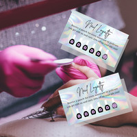 Tarjetas de Visita de Lujo Impresas a Todo Color en Ambos Lados, Papel de Cartulina Suave al Tacto, Impresión Offset, Recubrimiento UV en Relieve