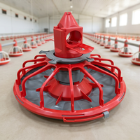 AGRIESO Nuevo Sistema Automático de Alimentación de Pollos, Alimentador de Cadena de PP para Aves de Corral, Equipo para Granjas Avícolas