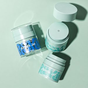 Vasetto Cosmetico Airless in <span class=keywords><strong>Vetro</strong></span> da 30g 50g, Confezione Cosmetica di Lusso, Vasetto con Pompa a Vuoto <span class=keywords><strong>per</strong></span> Crema Viso e Cura della Pelle con Tappo, Vendita all'Ingrosso - Product Image 2