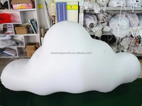 Vente chaude 2025 Nuage gonflable géant, Ballon nuage gonflable LED pour la décoration