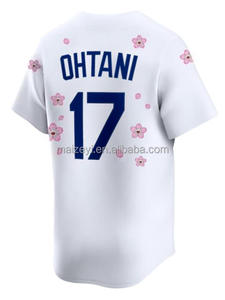 เสื้อเจอร์ซีย์เบสบอลอเมริกันพิมพ์ลาย #17 Shohei ohtani #50 mookie betts #5 Freddie Freeman - Product Image 4