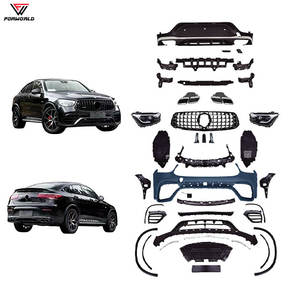 Para Mercedes Benz <span class=keywords><strong>GLC</strong></span> C253 16-19 <span class=keywords><strong>2022</strong></span> AMG GLC63, lámpara de cabeza LED, Kit de carrocería de rejilla, parachoques delantero, parachoques trasero, nueva condición - Product Image 1