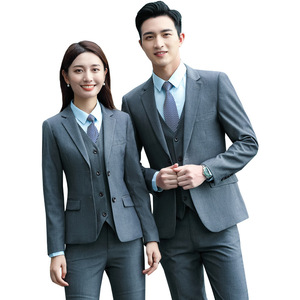 Hochwertige Business-Anzüge für Damen und Herren im Angebot: Plissierte, Atmungsaktive, Schmal Geschnittene, Knitterfreie <span class=keywords><strong>Blazer</strong></span> - Product Image 1
