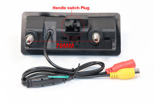 Cámara de Visión Trasera para Automóvil GAYINTT AHD 1080P con Manija de Maletero y Pulverizador de Agua para Porsche Cayenne, VW Volkswagen Golf, Passat, Audi - Product Image 5