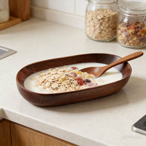 ถาดไม้สไตล์ญี่ปุ่นขนาดเล็ก ถาดเสิร์ฟซูชิ จานผลไม้ ที่วางผ้าเช็ดมือ สำหรับโรงแรมและบ้าน ภาชนะไม้สำหรับใช้ในเชิงพาณิชย์ - Product Image 4