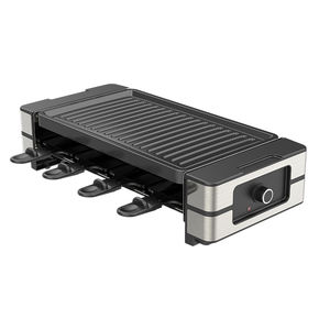 Grill à <span class=keywords><strong>raclette</strong></span> électrique 8 personnes 22956, multifonction, intérieur, poêle antiadhésive, aluminium moulé sous pression PTFE, sans fumée, pour la maison - Product Image 5