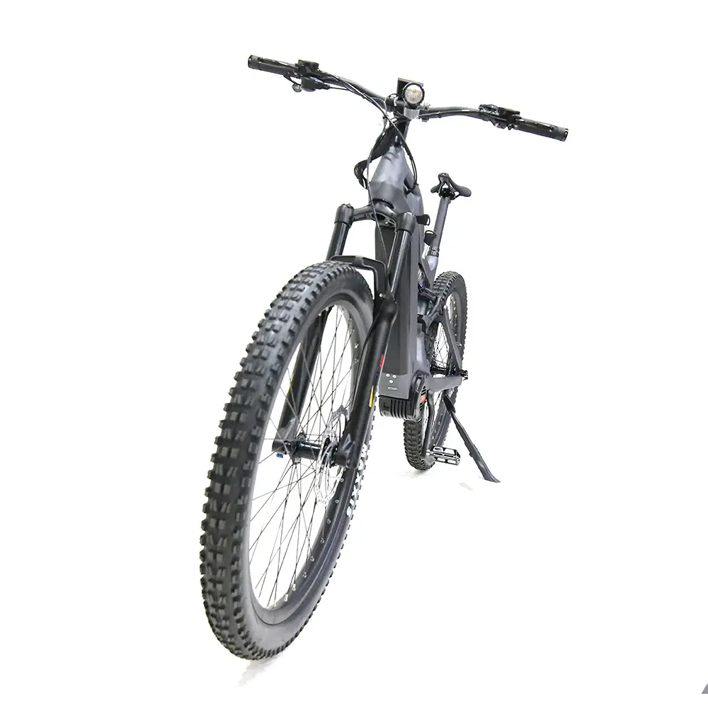 Hot Sale Disc Brake Full Suspension Ebike 1000w 48v Eahora Mountain E Bike Bafang Mid Drive Electric Cycle