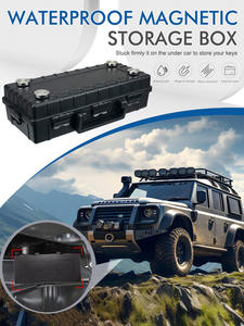 Caja de Almacenamiento Magnética Oculta para Chasis, Caja de Herramientas Portátil para Acampar al Aire Libre - Product Image 4