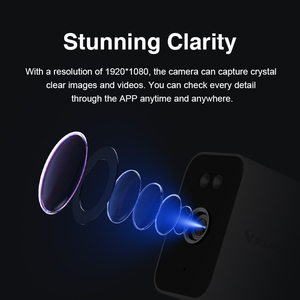 กล้องกลางแจ้งไร้สาย vstarcam 5200mAh 2MP <span class=keywords><strong>CS5</strong></span> IP66ตรวจจับ <span class=keywords><strong>Ai</strong></span> กันน้ำที่เก็บข้อมูลบนคลาวด์ - Product Image 6