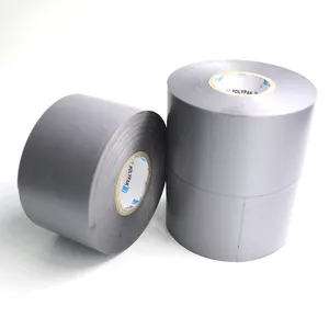 PVC Backing Rubber Silver Duct Repair cable pvc duct water resistant tape