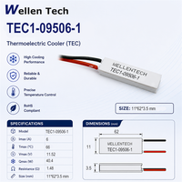Module de refroidissement électronique TEC1-09506 11x62x3.5 mm 11.52 V 6 A pour la stabilisation de la température des stocks de médicaments