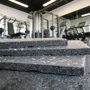 Tappetini in Gomma per Pavimenti di Palestre, Antiscivolo, Resistenti, di Grado Commerciale, Alta Densità, Insonorizzanti, Assorbenti agli Urti, Dimensioni Personalizzabili - Product Image 2