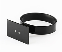 Présentoir acrylique fait sur commande de bandeau de ventes directes d'usine, support de bandeau de Lucite, support de support de bandeau