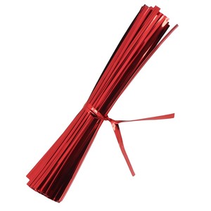4mm Wide 10cm/3.94' 100pcs Long Metallic Wire Twist Ties <strong>Cake</strong> <strong>Tools</strong> for Bread Pastry Toast Food Lollipop Packaging - Product Image 5