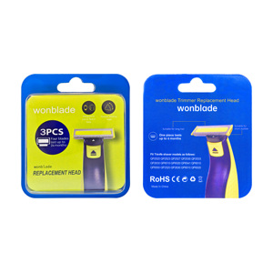 4 Cuchillas de Repuesto de Acero Inoxidable Reutilizables para Afeitadora Eléctrica Norelco, Marca Meshave Wonblade, para Hombres - Product Image 5