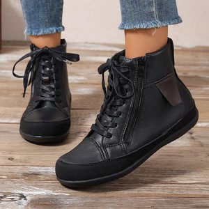 QLFashion2024 Nouvelles bottes d'hiver aux pieds nus avec neige en velours pour hommes et femmes 231 - Product Image 4