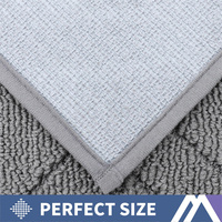 Tapis d'entrée pour chien Dirt Trapper Plain Tufted Loop Pile, antidérapant, lavable en machine, absorbant, pour la maison