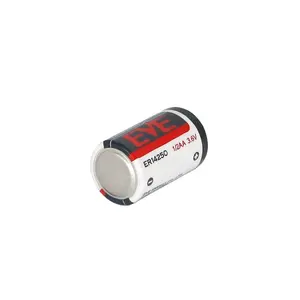 ER14250 batterie Cylindrica vendite calde ad alta energia 3.6V 1200mAh 1/2AA nessuna batteria ricaricabile al litio Li-socl2 primaria