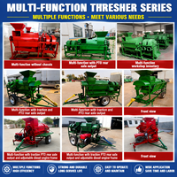 Décortiqueuse de maïs à prise de force pour tracteur, grande capacité, nettoyeur de grains pour la récolte en champ agricole 3-4T/H