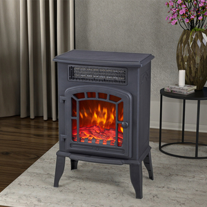 2000W Design europeo riscaldamento interno <span class=keywords><strong>camino</strong></span> elettrico fiamma carbone artificiale camini PTC - Product Image 4