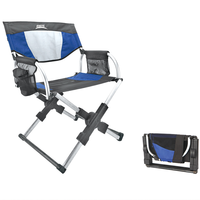 Professionnel personnalisé grand directeur chaise noir pliant maquillage maquilleur chaise chaise Portable mise à niveau