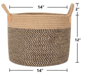 ตะกร้าเก็บเชือกฝ้ายแบบกำหนดเอง - Product Image 3
