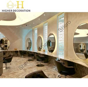 Muebles de Salón de Belleza Personalizados, Mueble de Peluquería Moderno, Conjunto de Muebles para Salón, Vitrina, Estación de Belleza, Diseño de Interiores - Product Image 3