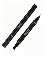 Stylo tampon pour eye-liner double embout, imperméable, séchage rapide, logo personnalisé, vente en gros de maquillage